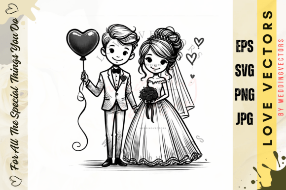 Elegant Love Vectors for Modern Design Projects