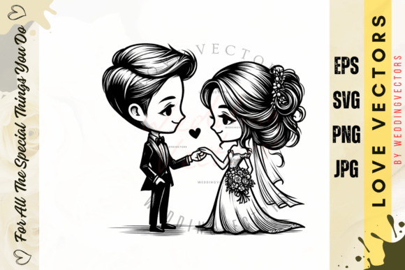 Elegant Wedding & Love Vectors for Modern Design