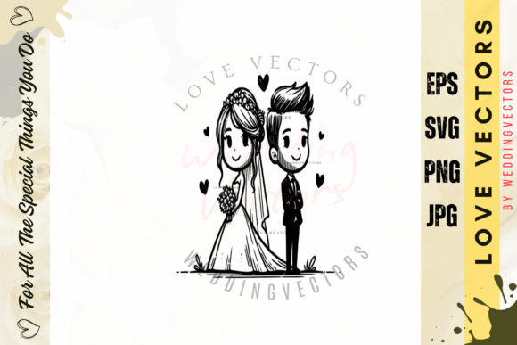 Elevating Wedding Design with the C4258 Vector Set