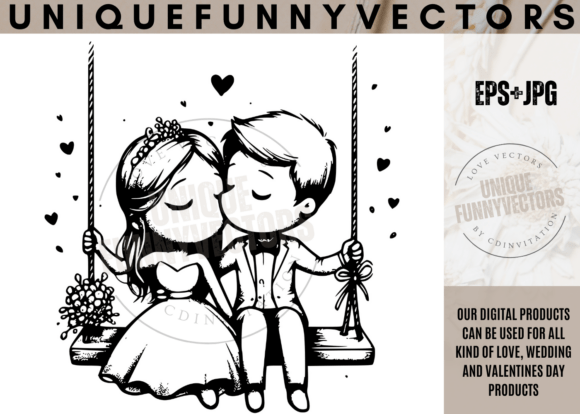 Love and Wedding Illustrations 245: Elevating Visual Storytelling