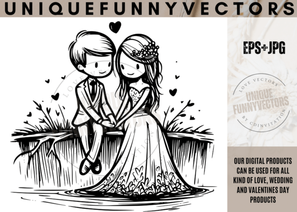Love Wedding Stick Vectors: Elevate Your Design Projects