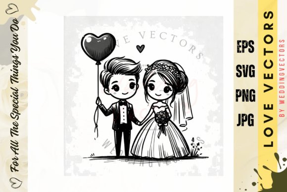 Wedding Couple & Love Vectors: A Designer's Guide to C4087